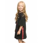 Платье для девочек, рост 98 см, цвет чёрный - Фото 2