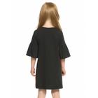 Платье для девочек, рост 98 см, цвет чёрный - Фото 3