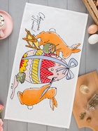 Полотенце вафельное Доляна «Пасхальные яйца» 35×60 см, 100% хлопок - Фото 3