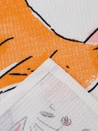 Набор кухонных полотенец Доляна «Пасхальные зайчики», 35×60 см - 2 шт., 100% хлопок, вафля 160 г/м² - Фото 9