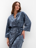 Костюм женский (жакет и брюки) KAFTAN "Бархат", 40-42, серый 5600738 - фото 1635436