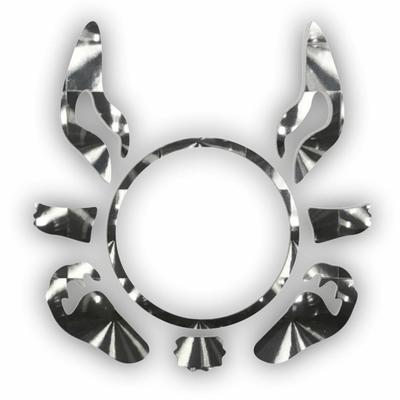 Декор логотипа "Зайчик" Наклейка голографическая, 15х15 см