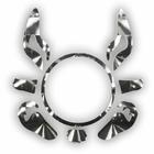 Декор логотипа "Зайчик" Наклейка полимерная, 15х15 см - фото 301233388