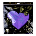 Фонарик желаний «Люблю тебя» сердце, фиолетовый - Фото 6