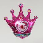 Шар фольгированный 24" «Розовая корона» - фото 9246822