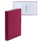 Папка на 2 кольцах А4, ErichKrause Work inside, 35 мм, 1750 мкм, ламинированная, твердая обложка, бордовая - Фото 1