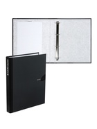 Папка на 4 кольцах А4, ErichKrause Work inside, 35 мм, 1750 мкм, черная - Фото 7