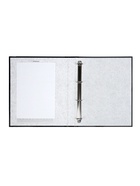 Папка на 4 кольцах А4, ErichKrause Work inside, 35 мм, 1750 мкм, черная - Фото 9