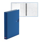 Папка на 4 кольцах А4, ErichKrause Work inside, 35 мм, 1750 мкм, синяя - Фото 1