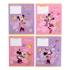 Тетрадь 12 листов линейка Disney Mickey Mouse Club House for girls, 5 видов МИКС - Фото 1