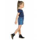 Шорты для девочек, рост 98 см, цвет синий - Фото 2