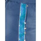 Шорты для девочек, рост 98 см, цвет синий - Фото 6