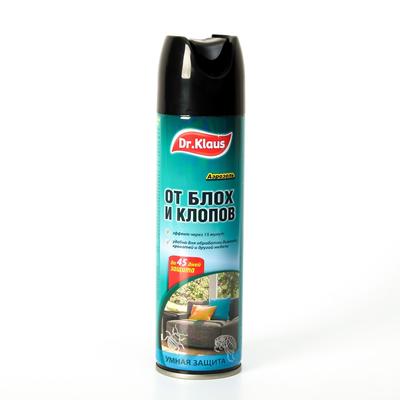 Аэрозоль Инсектицид «Dr.Klaus», от клопов, блох и других насекомых, баллон, 250 мл