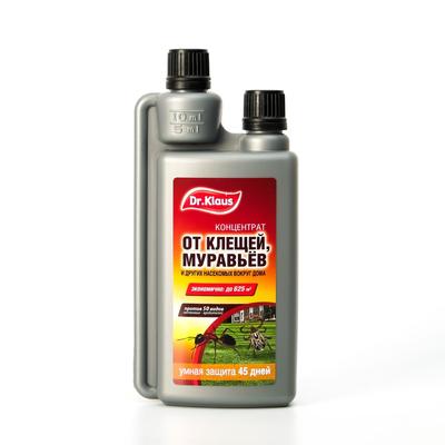 Концентрат от насекомых Dr.Klaus, флакон, 250 мл