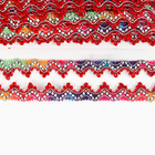 Тесьма многоцветная «Уголки», ширина 2,3 см, в упаковке 25 м - фото 24649794