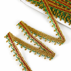 Тесьма цветная, ширина 2 см, в упаковке 10 м - фото 24649796