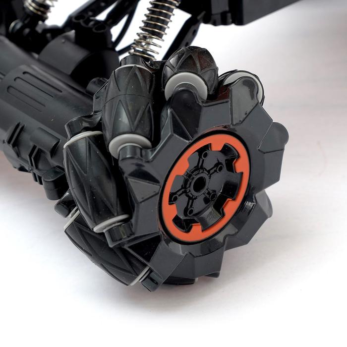 Машина радиоуправляемая «Джип-акробат», 4WD полный привод, движение во всех направлениях, цвет оранжевый 49776