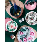 Сахарница-солонка Доляна «Тропики», 150 мл, d=7 см, доломит, разноцветная - Фото 9