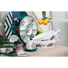 Сахарница-солонка Доляна «Тропики», 150 мл, d=7 см, доломит, разноцветная - Фото 10