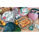 Сахарница-солонка Доляна «Тропики», 150 мл, d=7 см, доломит, разноцветная - Фото 11