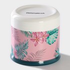 Сахарница-солонка Доляна «Тропики», 150 мл, d=7 см, доломит, разноцветная - Фото 5