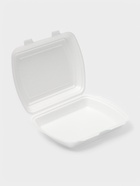 Ланч - бокс одноразовый, 24.7×20.6×7 см, 1 секция, полистирол, белый - Фото 4