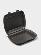 Ланч - бокс одноразовый, 24.7×20.6×7 см, 1 секция, чёрный - Фото 4