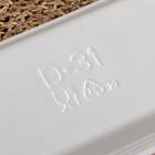 Подложка - лоток для продуктов одноразовая, 22.5×13.5×3 см, белая - Фото 4