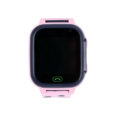 Детские смарт-часы Windigo AM-15, 1.44", 128×128, SIM, 2G, LBS, камера 0.08 Мп, розовые