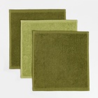 Набор махровых полотенец «Этель» All you need is relax, 30×30 см - 3 шт., 340 г/м², 100% хлопок - Фото 4