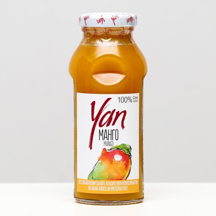 Сок манго восстановленный YAN, 250 мл - Фото 1