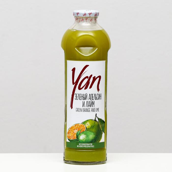 Нектар из зелёного апельсина и лайма YAN, 930 мл - Фото 1