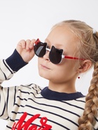 Очки солнцезащитные детские «OneSun. Кошка», uv 400, линза 5×5 см, микс - Фото 2