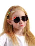 Очки солнцезащитные детские «OneSun. Кошка», uv 400, линза 5×5 см, микс 5539050