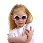 Очки солнцезащитные детские, uv 400, линза 4.5х5.5 см, ширина 12.5 см, дужка 12 см, микс - фото 108492126