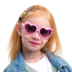 Очки солнцезащитные детские OneSun, uv 350, линза 5 х 6 см, ширина 13 см, дужка 13 см, микс - фото 318516416