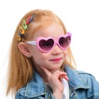 Очки солнцезащитные детские OneSun, uv 350, линза 5 х 6 см, ширина 13 см, дужка 13 см, микс - Фото 2