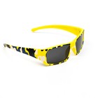 Очки солнцезащитные детские, uv 400, линза 3.8х5.5 см, ширина 12 см, дужка 13 см, желтые - фото 24236024