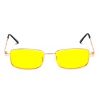 Очки для водителя мужские «Мастер К. Прямоугольные», цвет золотой - Фото 4