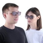 Очки солнцезащитные «OneSun. Прямоугольные», линза 4.4×5.5 см, коричневый - Фото 1