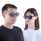 Очки солнцезащитные «OneSun. Wayfarer», uv 400, линза 4.5×6 см, чёрный - Фото 4