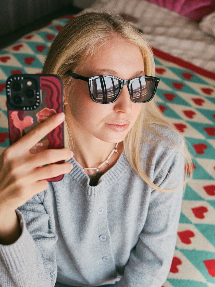 Очки солнцезащитные «OneSun. Wayfarer», uv 400, линза 4.5×6 см, чёрный - Фото 1