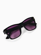 Очки солнцезащитные «OneSun. Wayfarer», линза 5.3×6 см, чёрный, фиолетовый - Фото 5