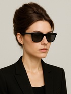 Очки солнцезащитные OneSun, UV 400, дужка 15 см, ширина 15 см, линза 5×6 см, чёрные - Фото 1