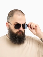 Очки солнцезащитные женские OneSun, поляризационные, uv 380, дужка 15 см, ширина 15 см, линза 5.5×6 см, чёрные - Фото 2