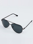 Очки солнцезащитные женские OneSun, поляризационные, uv 380, дужка 15 см, ширина 15 см, линза 5.5×6 см, чёрные - Фото 7