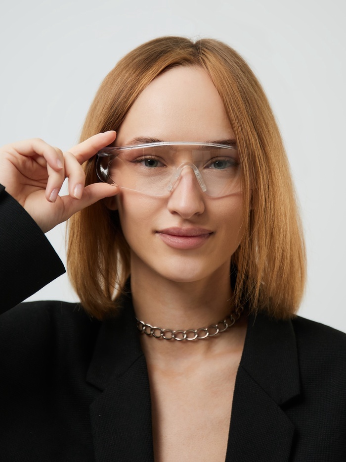 Очки спортивные Onesun, ширина 14 см, дужка 13 см, линза 6.5×4 см - Фото 1