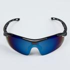 Очки спортивные «Мастер К», uv 400, ширина 14 см, дужка 14 см, линза 4.5×8 см - Фото 4