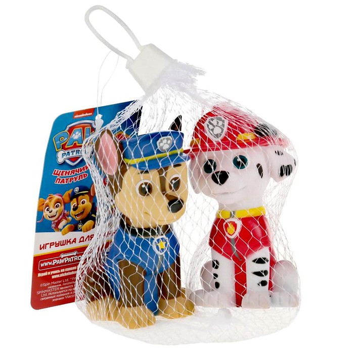 Игрушка для ванны «Маршал и Чейз-гончик», 10 см 49784