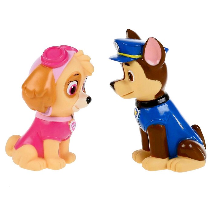 Игрушка для ванны «Чейз-гончик и Скай», 10 см 49786